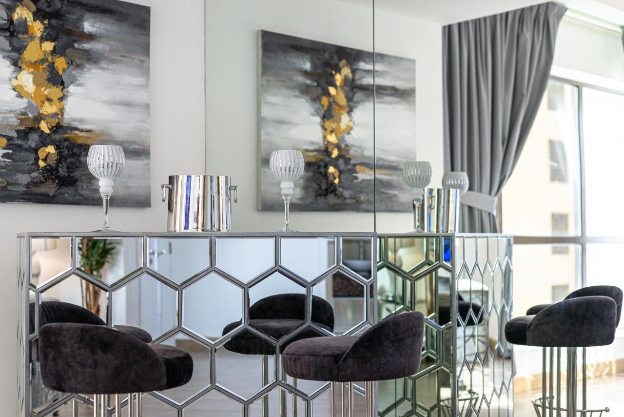 Marco Polo - Marvelous & Luxurious Apt With Dubai Eye & Sea View Leilighet Eksteriør bilde