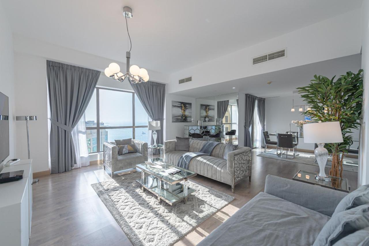 Marco Polo - Marvelous & Luxurious Apt With Dubai Eye & Sea View Leilighet Eksteriør bilde
